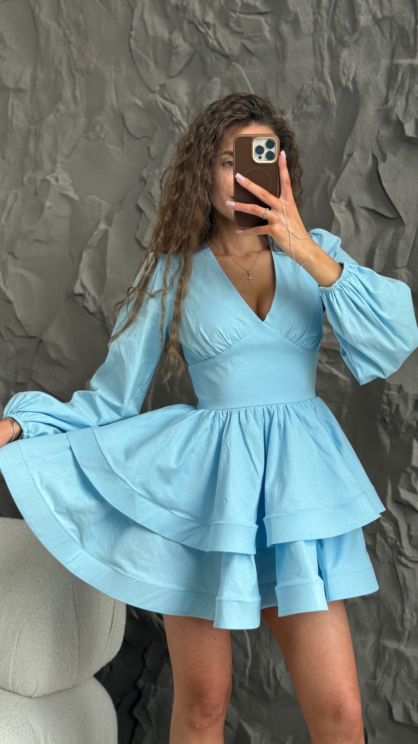 Сукня з льону SALE